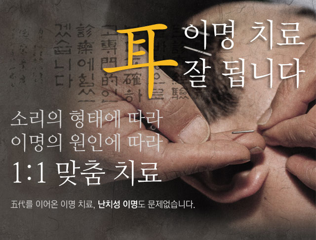 이명치료율 올리는 이명탕